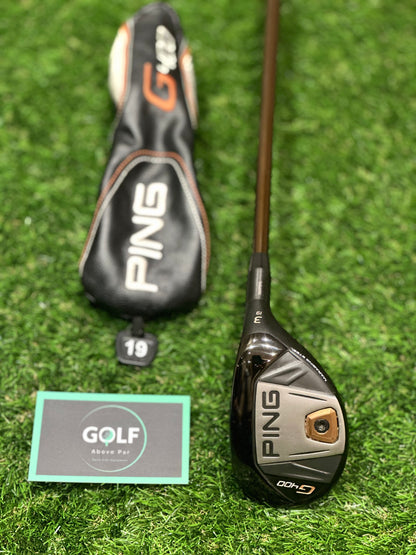 Ping G400 #3 Hybrid / 19 Degree / Stiff Flex Ping Alta CB 70