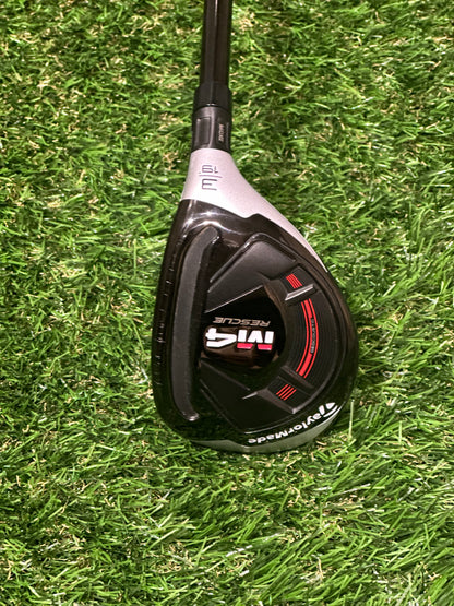 Taylormade M4 Rescue #3 Hybrid / 19 Degree / Stiff Flex Fujikura Shaft (MINT)