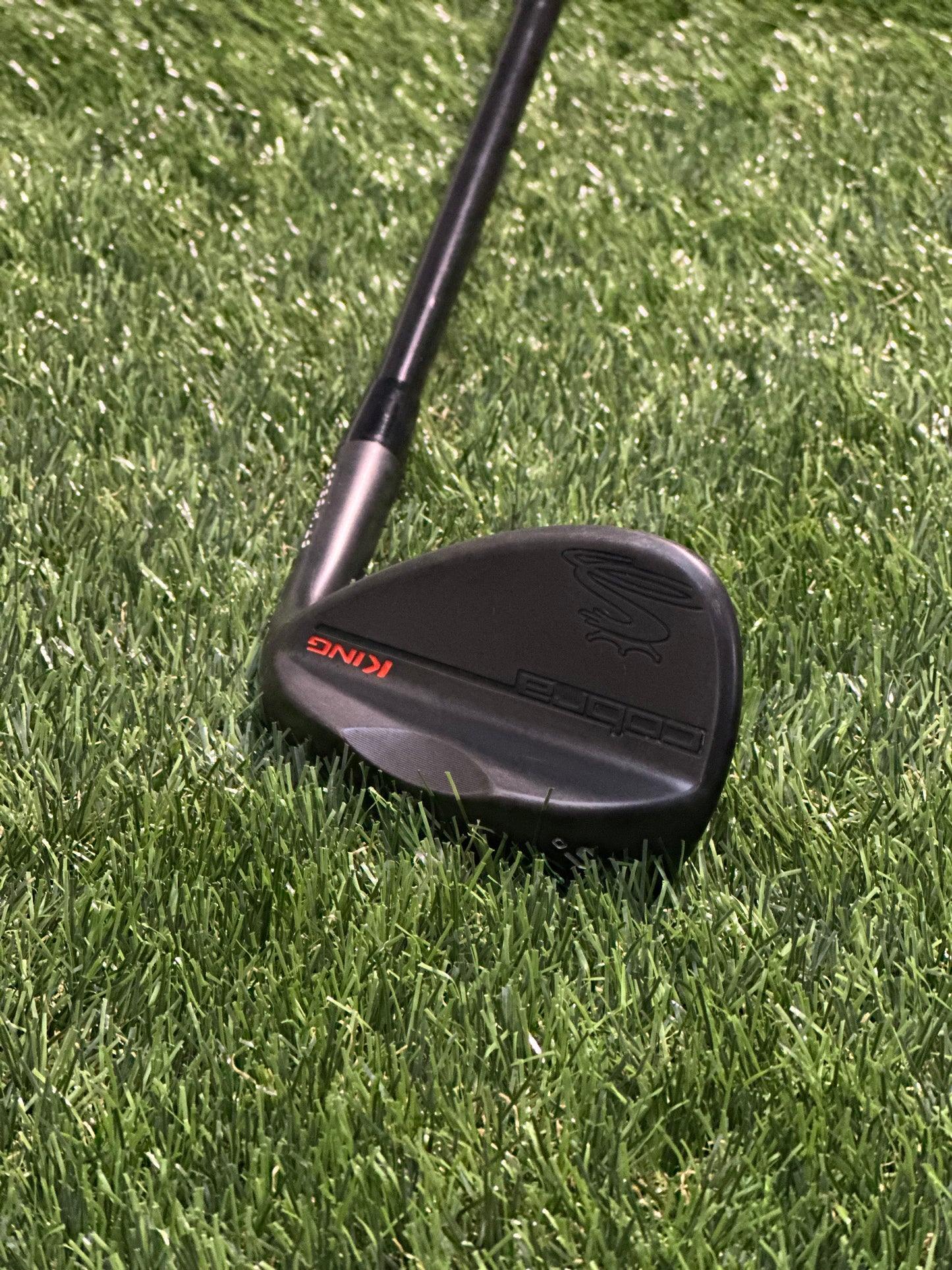 Cobra King Black Sand Wedge / 56 Degree / Stiff Flex Dynamic Gold S200 Shaft