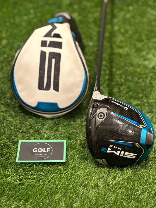 Taylormade SIM2 Max Driver / 10.5 Degree / Regular Flex / Fujikura Ventus Blue