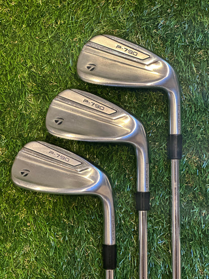 Taylormade P790 2017 Irons 4-PW / Stiff Flex / 1" Shorter / KBS Tour Shafts