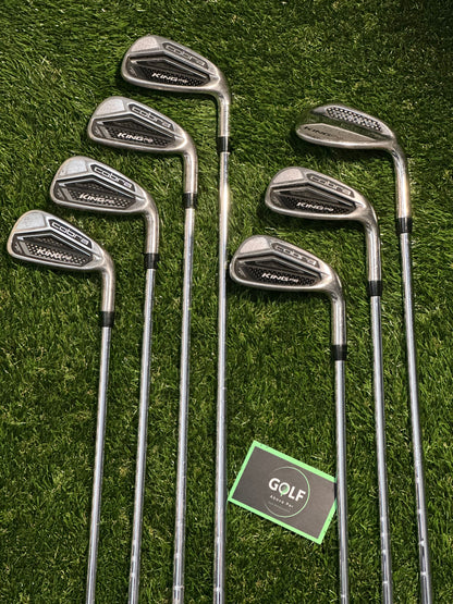 Cobra King F8 Iron Set 5-PW+GW / Regular Flex XP 90 shafts / Right Handed
