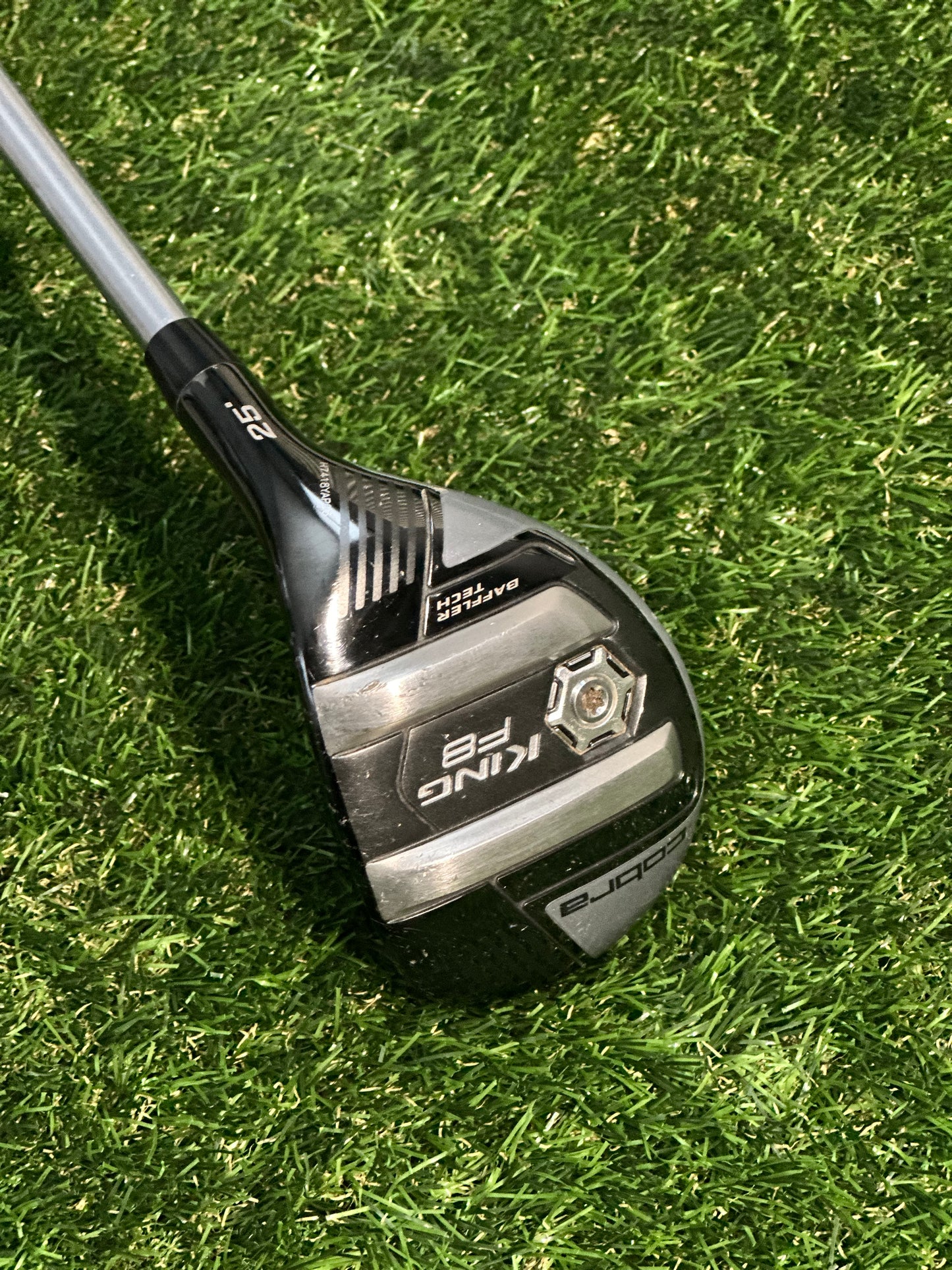 Cobra King F8 #5 Hybrid / 25 Degree / Stiff Flex Aldila Rogue Pro 75 Shaft