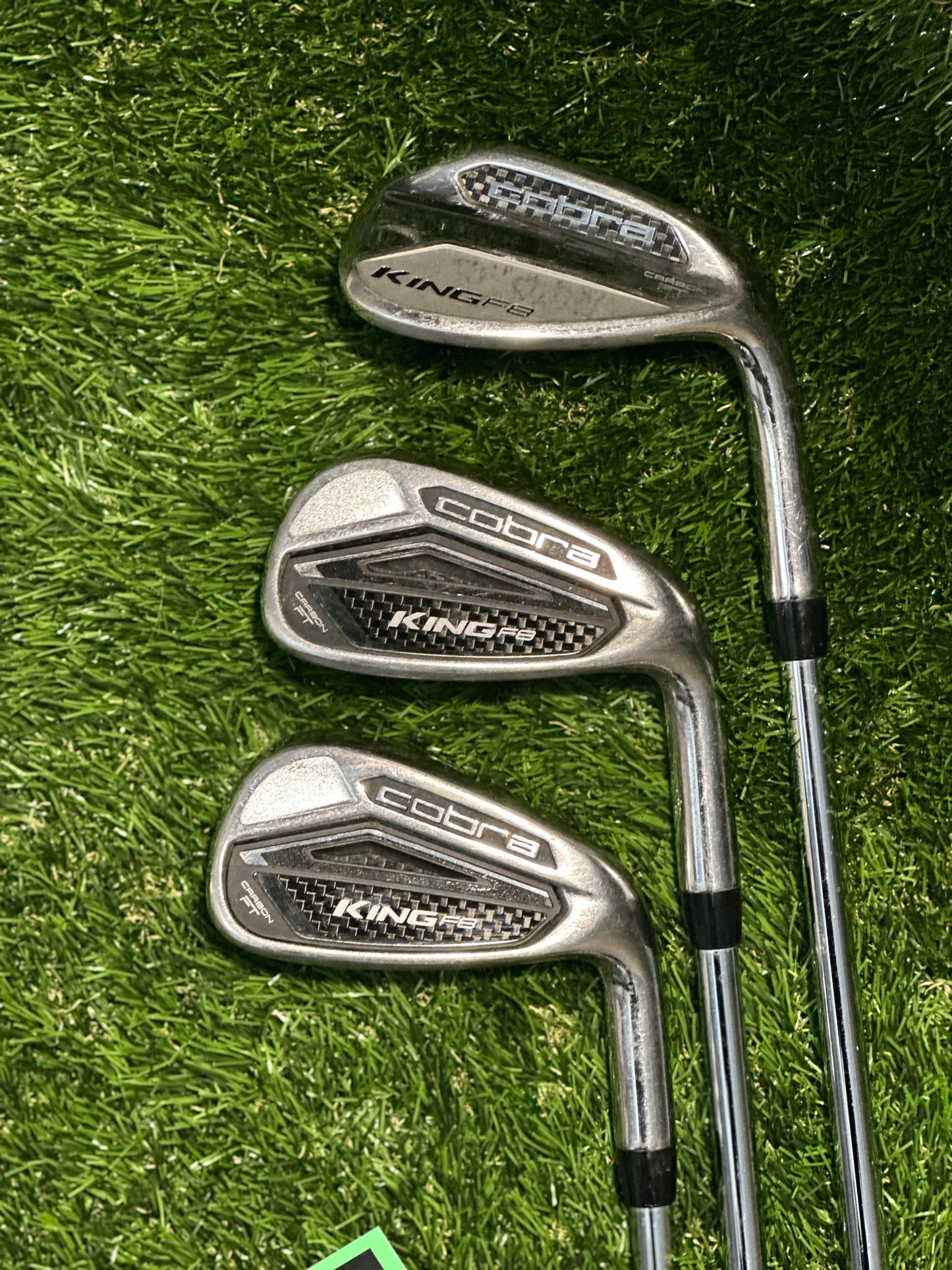 Cobra King F8 Iron Set 5-PW+GW / Regular Flex XP 90 shafts / Right Handed