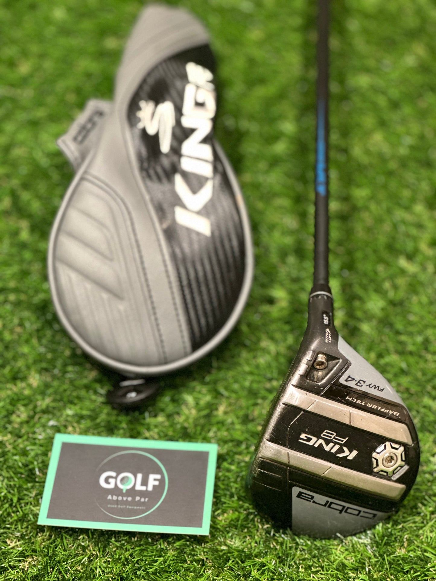 Cobra King F8 #3-4 Wood / 13-16 Degree / Stiff Flex / Aldila NV Blue 70 Shaft